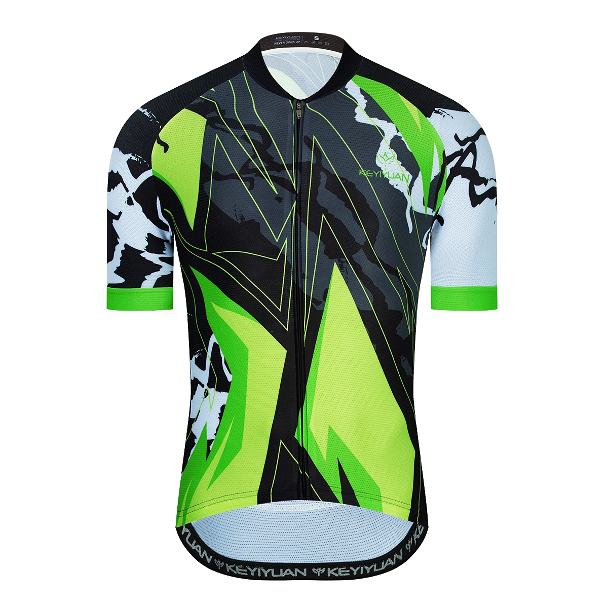 

KEYIYUAN Summer Men Short Sleeve Cycling Jersey Pro Team Bike Wear Bicycle Clothes Top Mtb Clothing Maillots Ciclismo Hombre