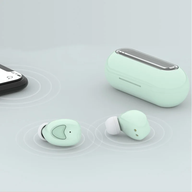 TWS беспроводные наушники с Bluetooth 5 0 микрофоном Спортивная гарнитура