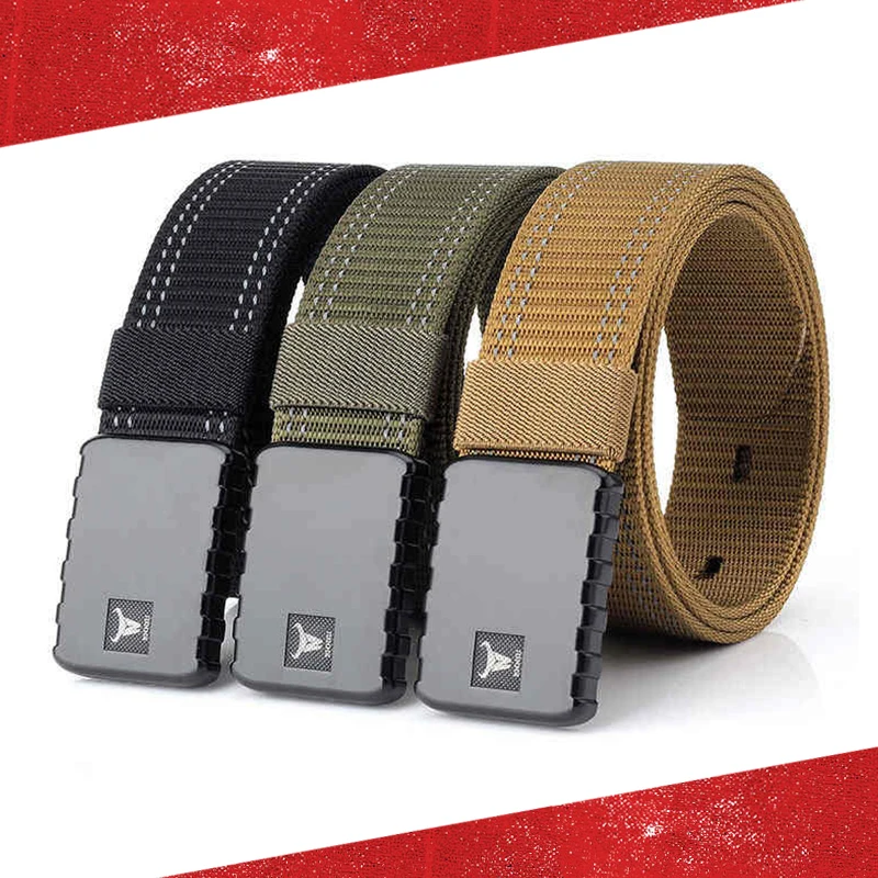 Ремень в стиле милитари для мужчин военный спортивный уличный Пояс охоты
