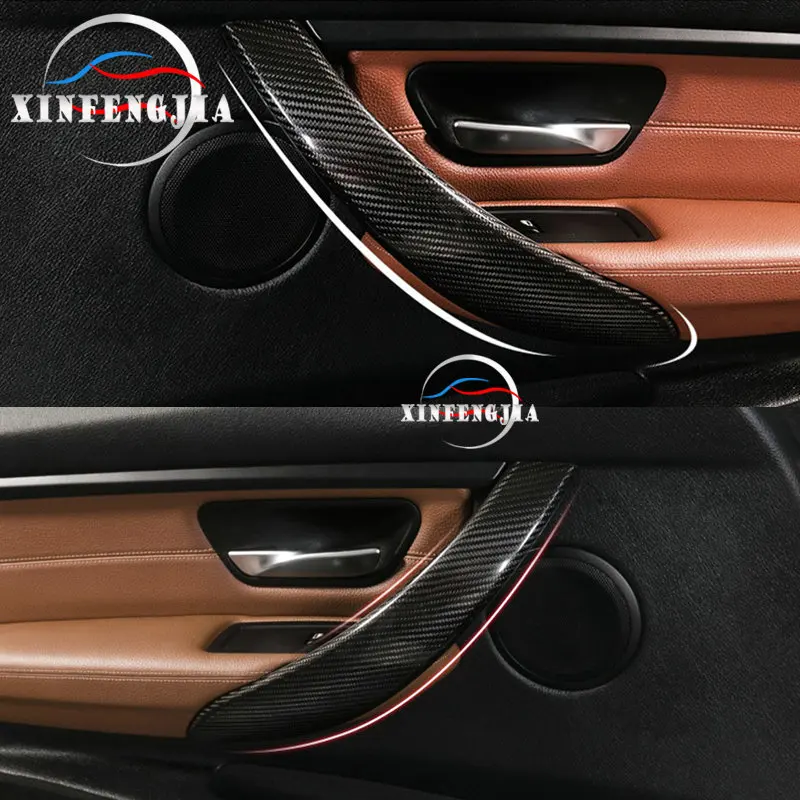 Для BMW 3 4 серии F30 3GT F34 F36 13 18 9x100% углеродное волокно переключения передач с полным