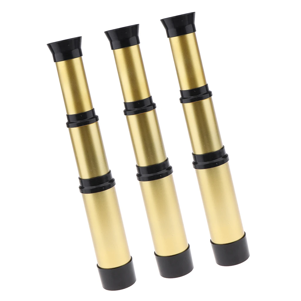 3 шт. 35 мм винтажный ручной масштабируемый монокулярный телескоп легкий