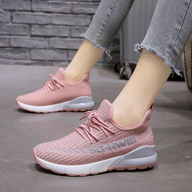 Женские теннисные туфли 2020 женские из дышащей сетки кроссовки для тренировок и