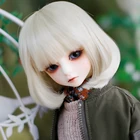 2020 новый стиль 13 14 16 18 Bjd SD парик короткие волосы высокая температура провод BJD парик для BJD куклы много цветов