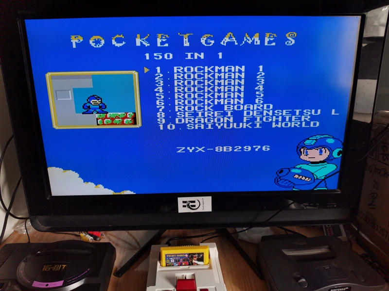 Новое поступление 8-битная игровая видеокарта для семейной игровой консоли Nintendo