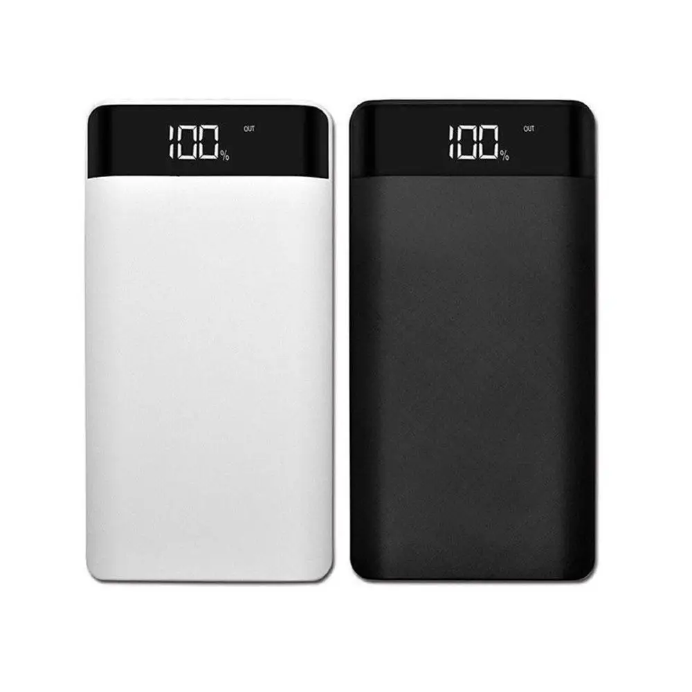 Чехол для аккумулятора Power Bank зарядное устройство 8*18650 с двумя USB портами