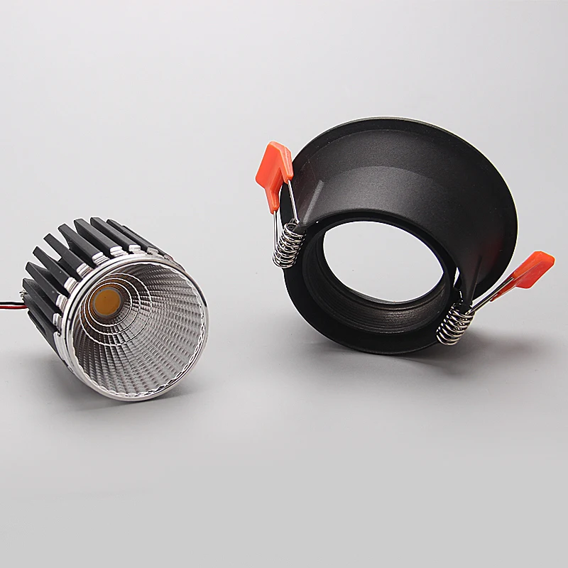 Puluoti мини круговой гостиной антибликовый Встраиваемый светодиодный