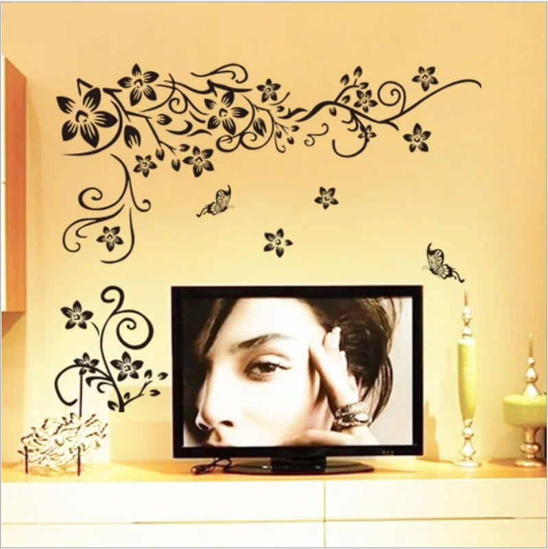Горячая Распродажа DIY настенные художественные наклейки украшения Модные