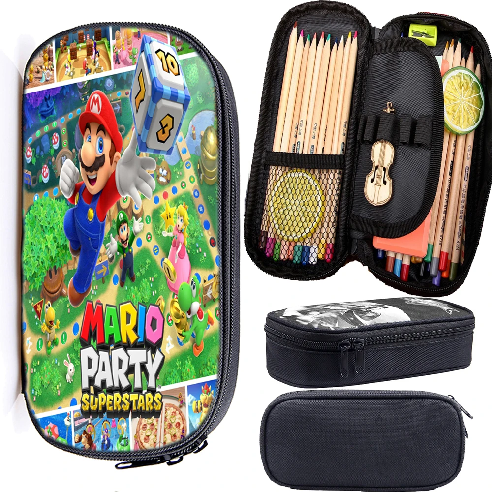 Чехол для карандашей вечевечерние в стиле Марио Корейская сумка хранения детей и