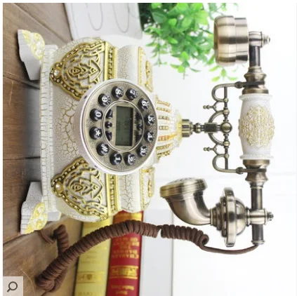 

EUROPEAN STYLE RETRO CLASSICAL, EUROPEAN ANTIQUE TELEPHONE, ANTIQUE TELEPHONE, HOME DECORATIONS, CRAFT FURNISHINGS
