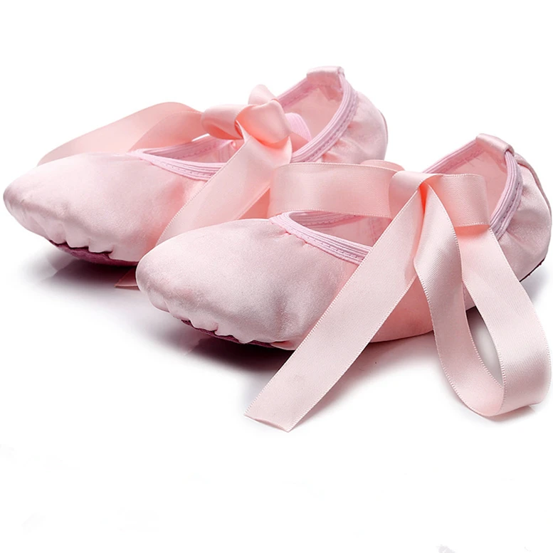 3 цвета модная Милая Детская обувь для девочек и женщин балетная танца живота