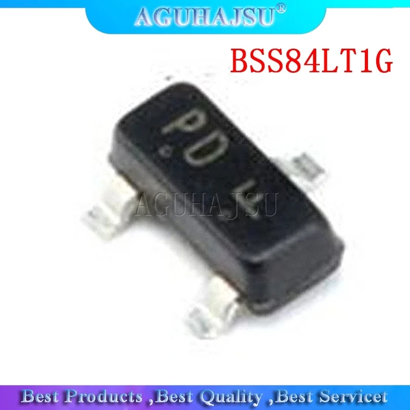 100 шт. BSS84LT1G BSS84 SOT23 сот SMD 3 новый оригинальный|Интегральные схемы| |
