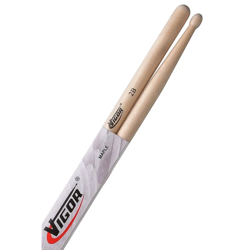 Барабанные палочки VIGOR 2B КЛЁН | Спорт и развлечения