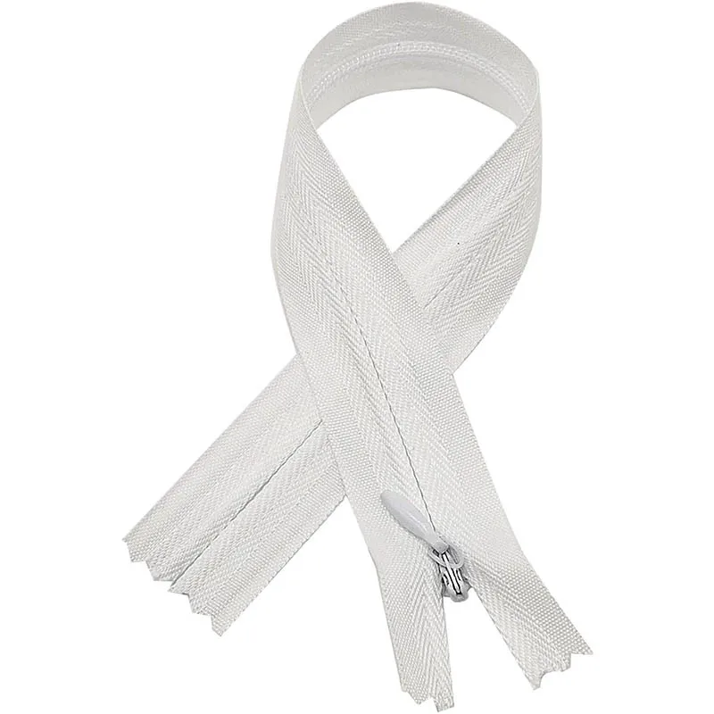 3 # черные белые мини-невидимые молнии нейлоновая катушка для портного шитья