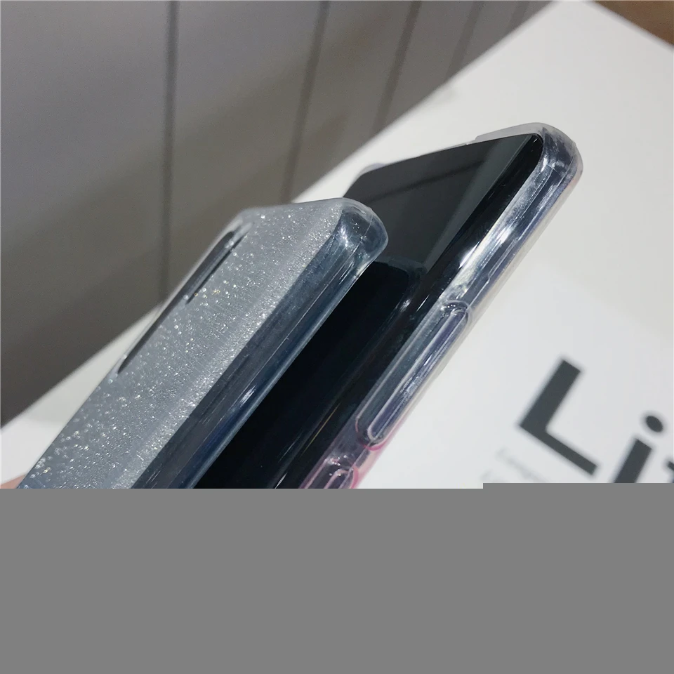 Блестящий градиент вышит чехол из термопластичного полиуретана для samsung Galaxy note 10