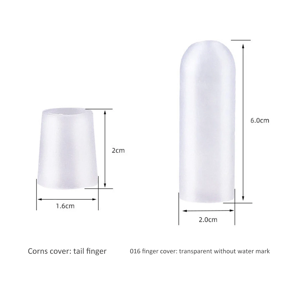 Силиконовый разделитель для пальцев ног 2 шт. аппликатор мягкая гелевая трубка