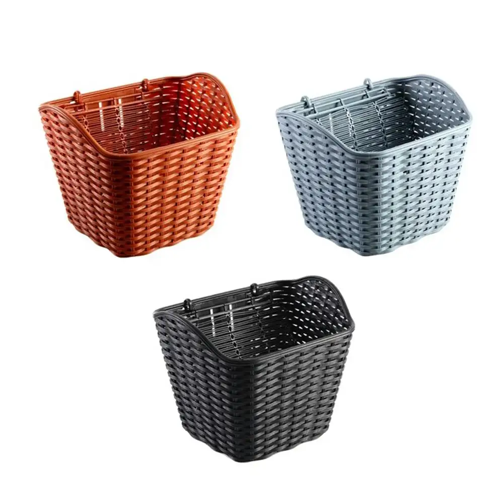 

Велосипедная корзина для электрического велосипеда, складная корзина для горного велосипеда, передняя пластиковая корзина для велосипеда ...