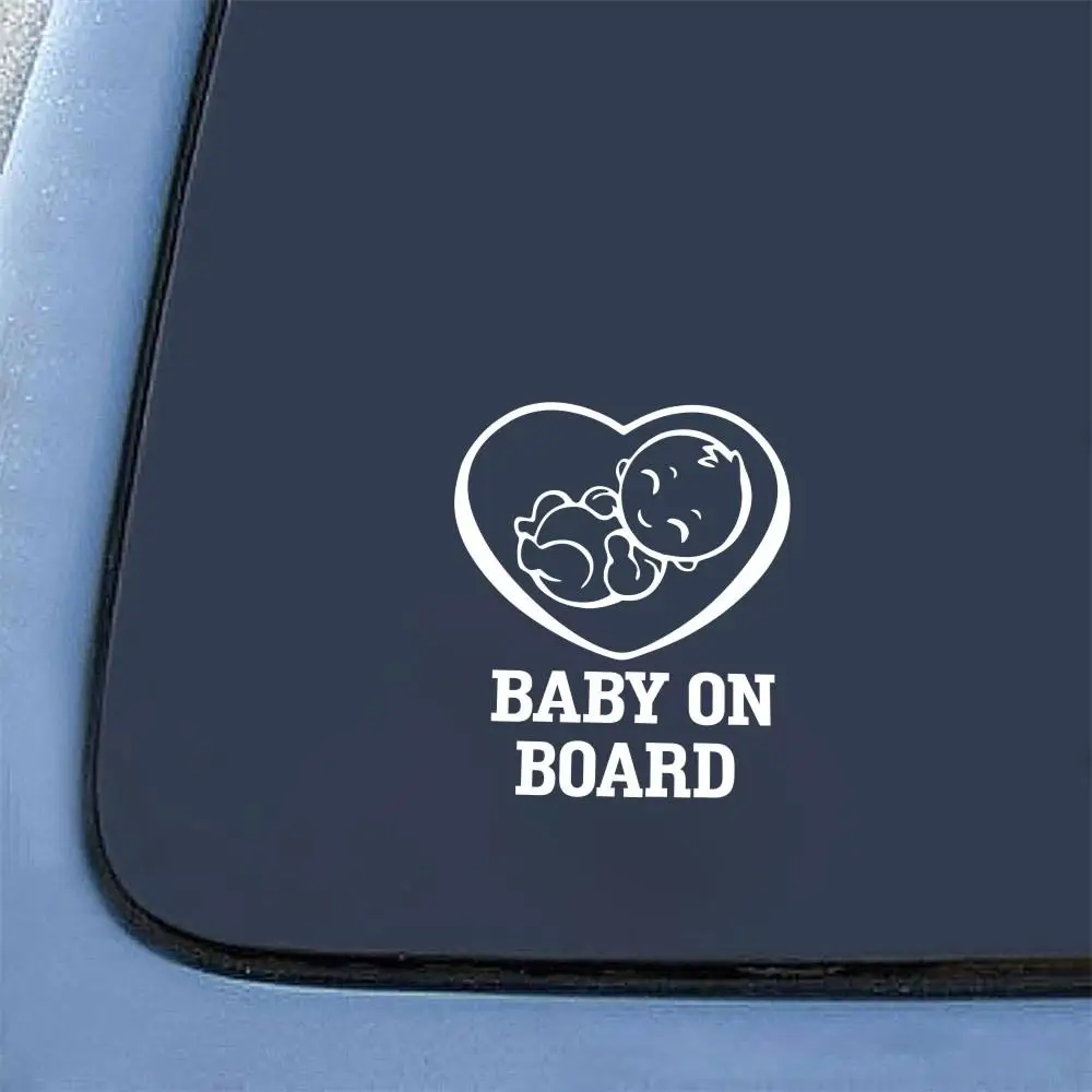 Автомобильная наклейка s Baby на борту красочная черная белая декоративная