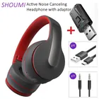 Bluetooth-гарнитура с шумоподавлением, с микрофоном, для Xiaomi, телефона, ТВ, музыки