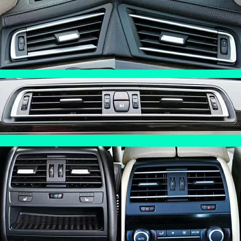 Решетка вентиляционного отверстия с хромированной пластиной для BMW 7 Series F02 730 735 745