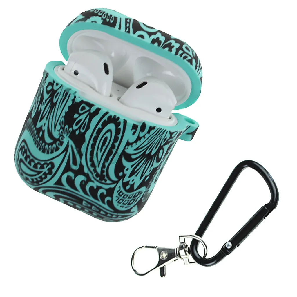 VOBERRY For AirPods 1/2 Case Thicken Waterproof Protective Cover Wireless Earphone Air Pods Headphone Drop-proof | Электроника