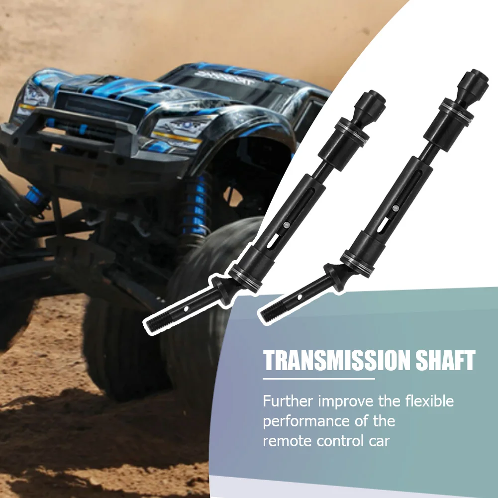 

1 Pair CVD Metal Front Rear Drive Shaft Remote Control Car Assembly Replacement Parts for 1/10 Car TRAXXAS SLASH