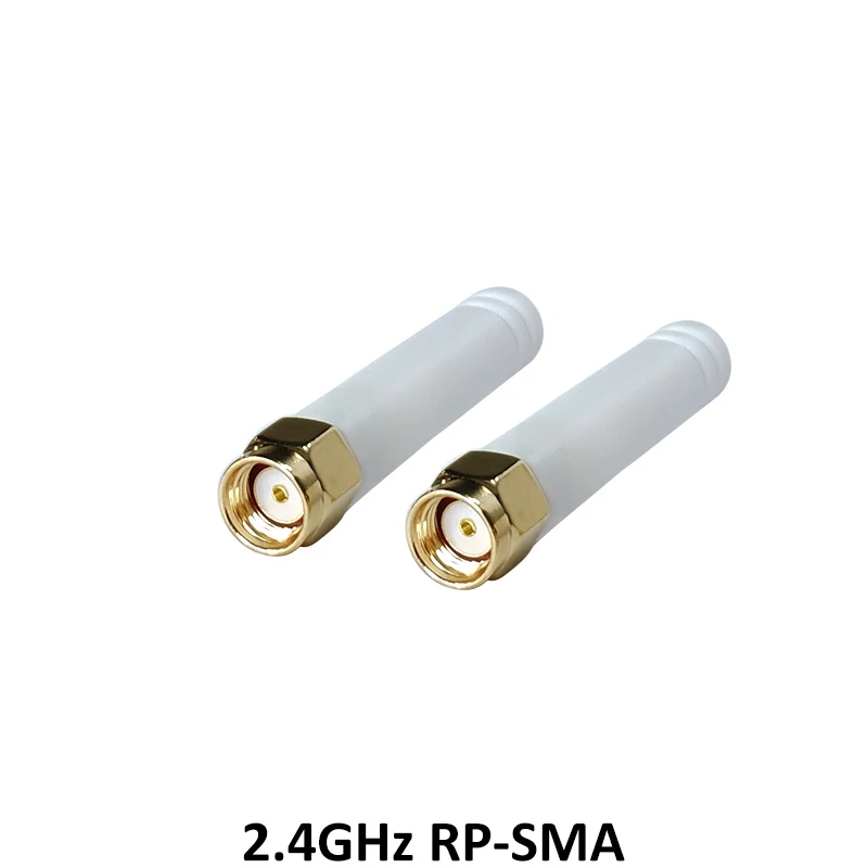 GRANDWISDOM 5pcs 2.4G antenna 2dbi sma female wlan wifi 2.4ghz antene pbx iot module router tp link signal receiver antena