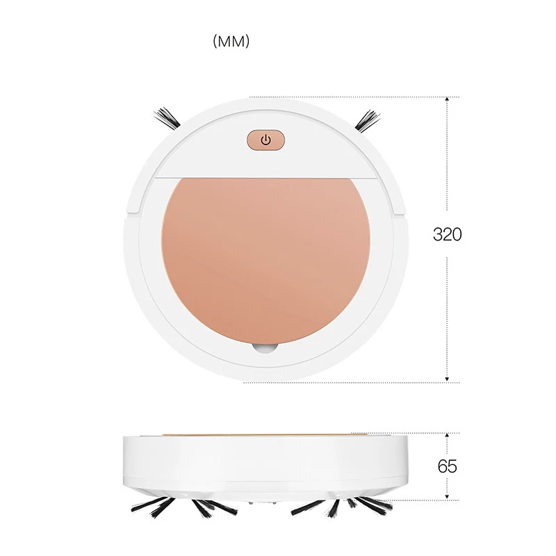 Робот пылесос 3 в 1 Мощное всасывание перезаряжаемый через USB|Пылесосы| |