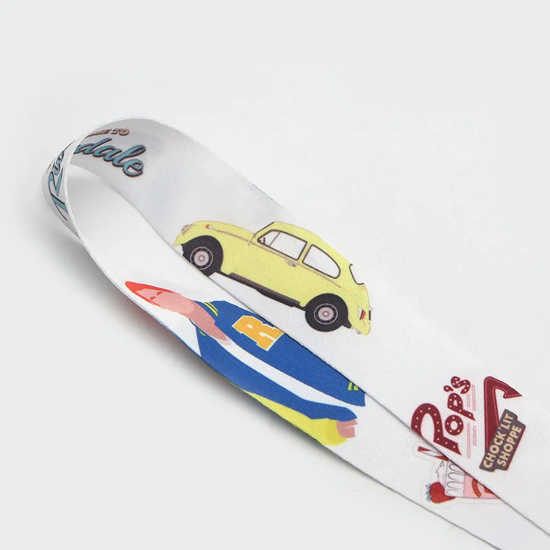 SONGDA-принт с героями мультфильмов ривердейл строп брелок для ключей аксессуар