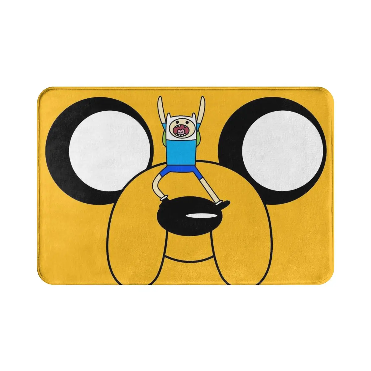 

Finn Jake TV Anti-Slip Doormat Bath Mat BMO Balcony Carpet Entrance Door Rug Home Decorative