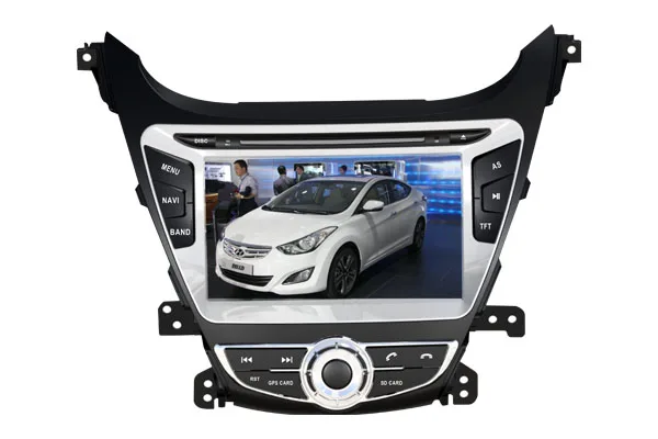 Автомобильный DVD плеер на Android 10 GPS навигация для Hyundai Elantra(MD)2014 2016 Avante(MD) головное