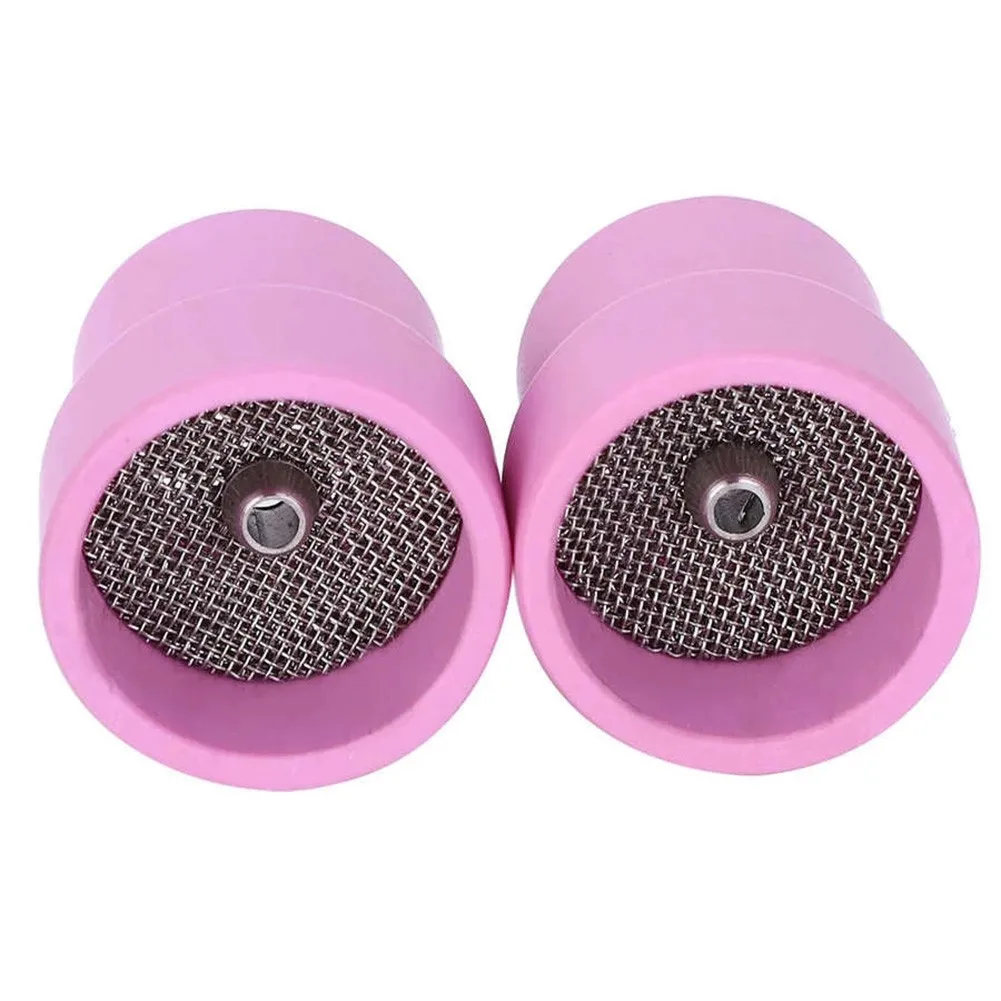 

2Pc Ceramic Welding Cup 12# Manual Tool For WP‑17/18/26/9/20 Agon Arc Welding Alumina Ceramic Cup Complete Kit