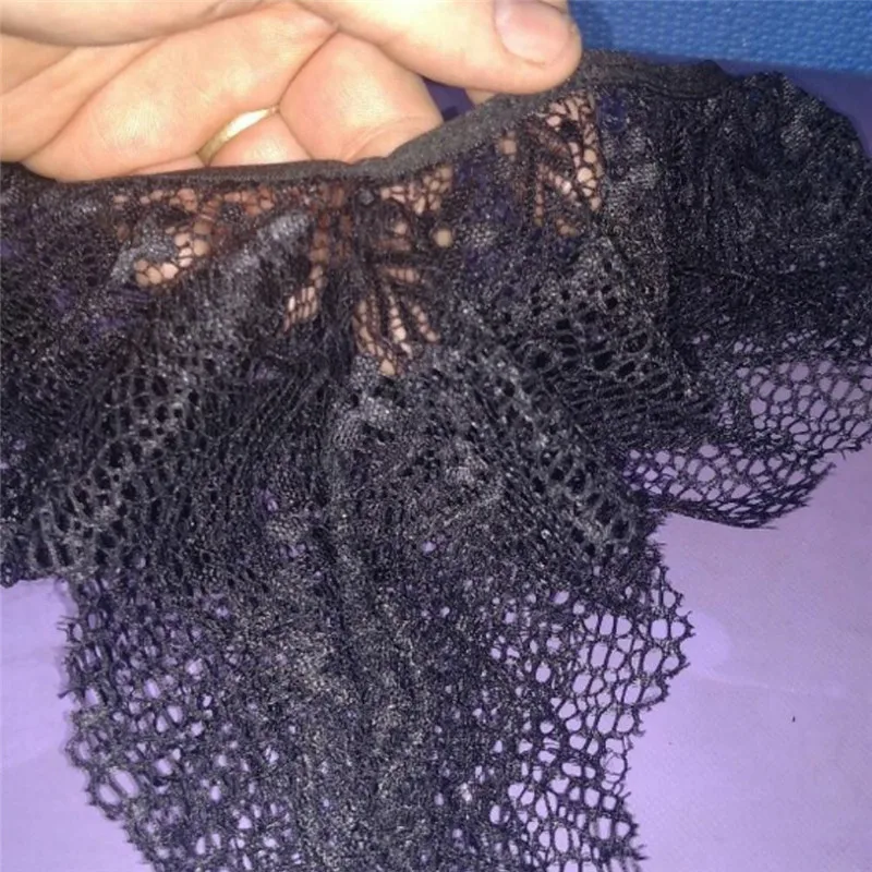 

Hot Sale Women's Sexy Lace Bow G-String T-Back Low Waist Cutout Briefs Underwear Panties Beautiful Fashion Open Panty