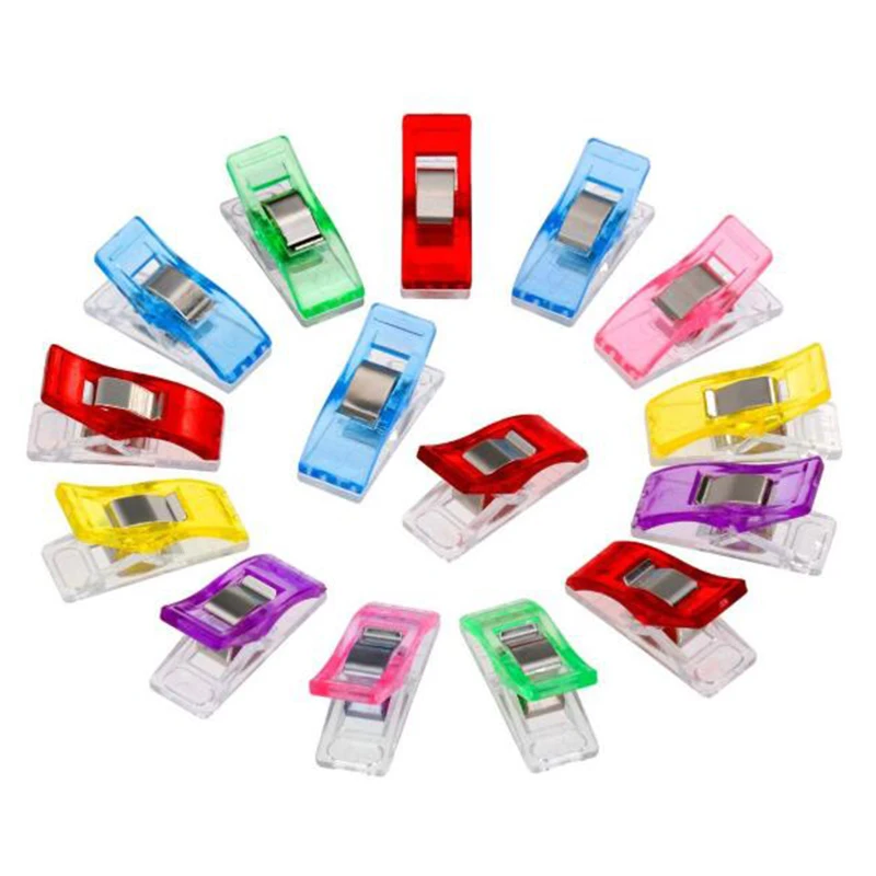 

Plastic Clip Folder Binding Tool 10 Pcs/lot Hemming Sewing Tools