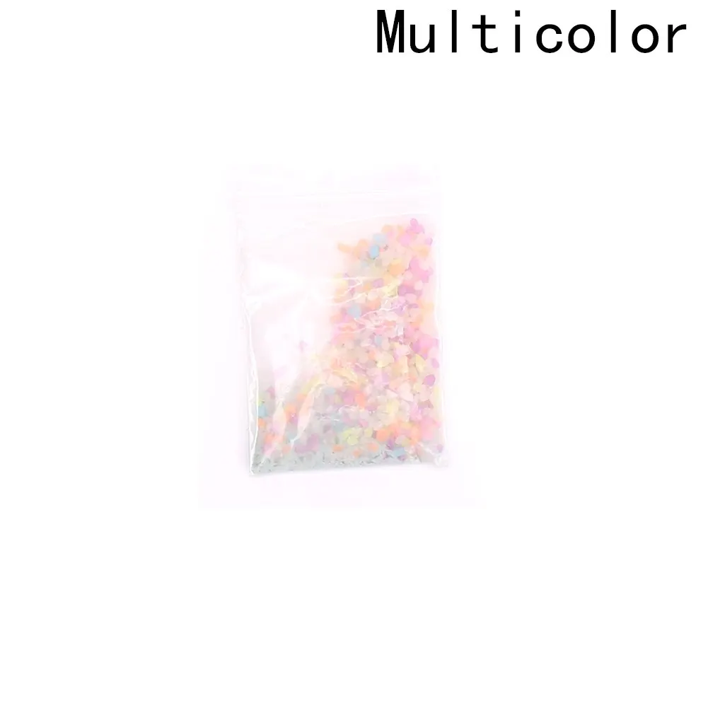 

1 Bag Bright Glow Sand Colorful Fluorescent Super Luminous Particles Glow Pigment Glow In The Dark Sand