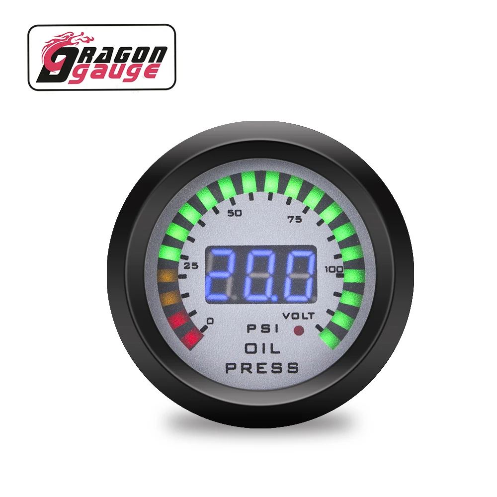 DRAGON Дракон GAUGE датчик заводских продаж 52 мм Автомобильный измеритель давления