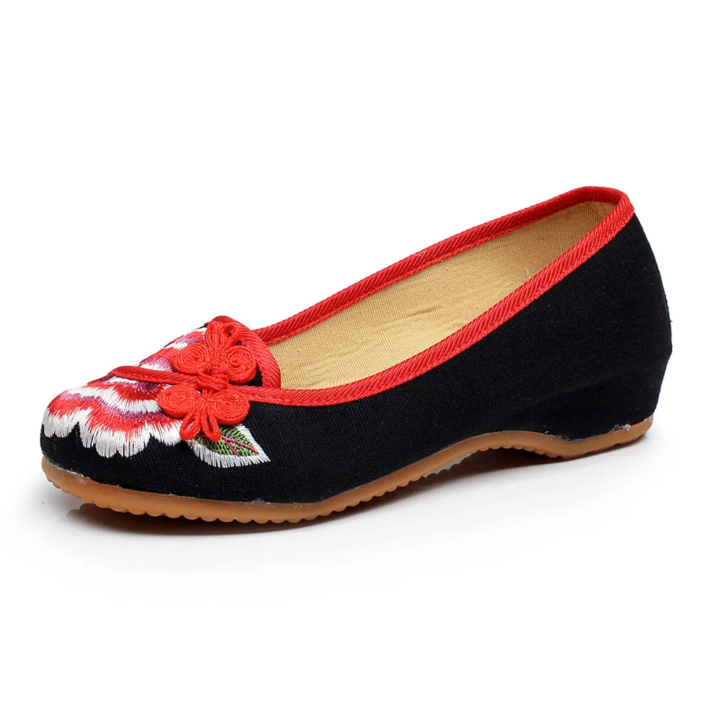 Veowalk/женские балетки на плоской подошве повседневная хлопковая обувь ручной