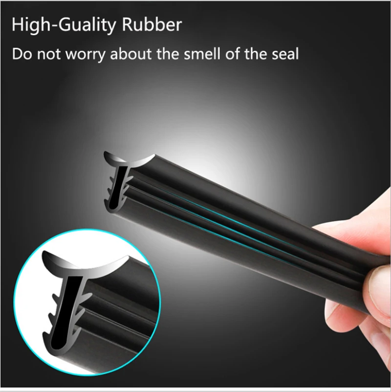 

Car Stickers Dashboard Sealing Strip Noise Sound Insulation Rubber Strips Universal For Weatherstrip Auto Interior Accessories