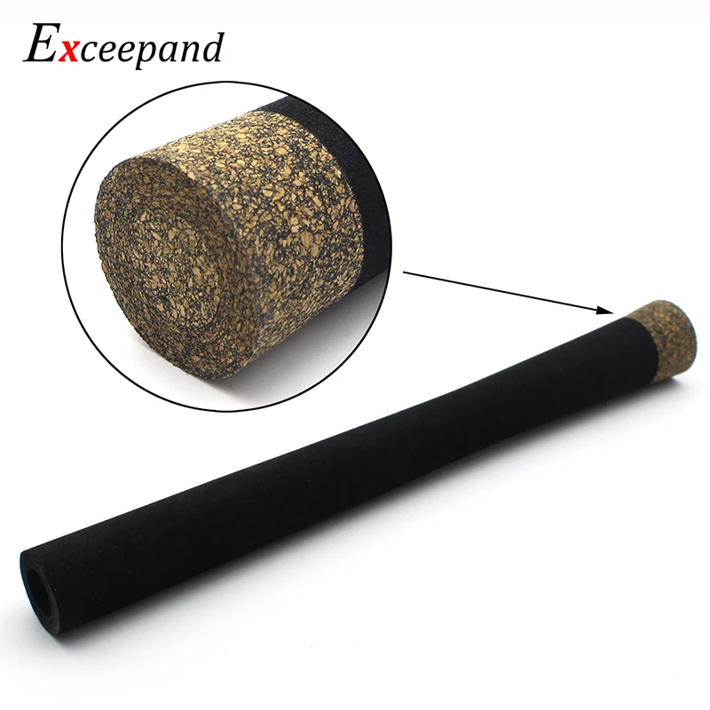 Exceepand Черный EVA пена спиннинг Сплит DIY ручка для рыболовной удочки ручки полюс заменить части для строительства или ремонта