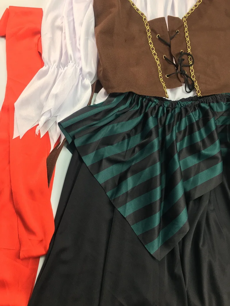 Костюм для косплея взрослых капитан пираты Карибский Джек воробей пиратские