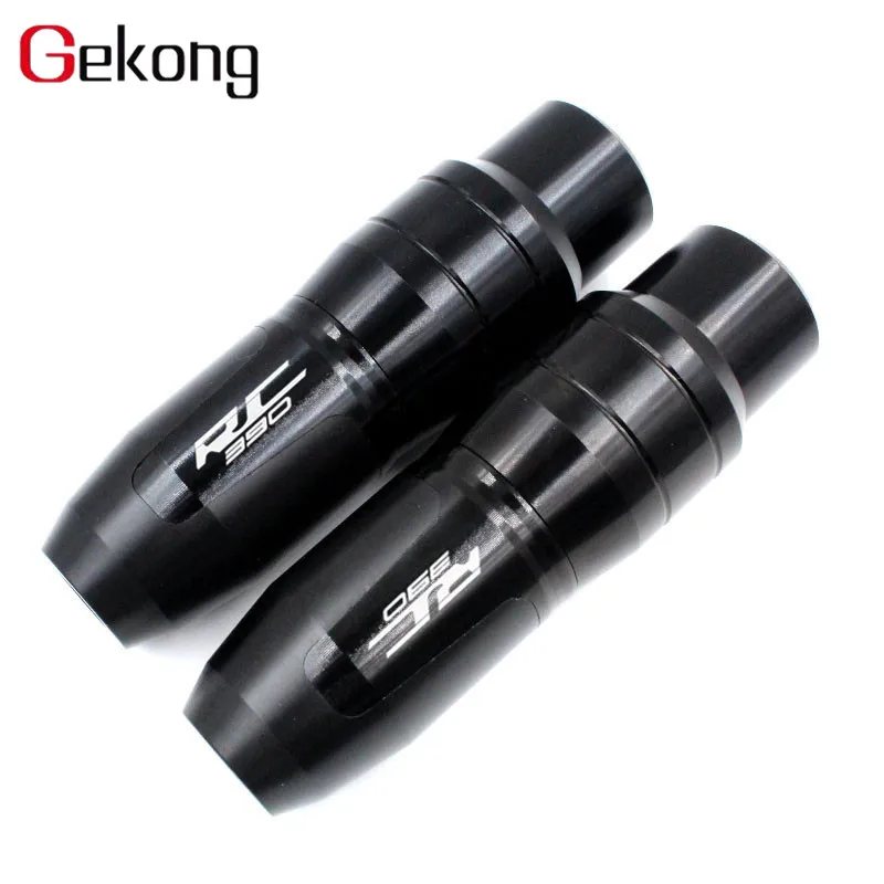 Fit For KTM RC390 RC 390 2014 2015 2016 2017 2018 Motorcycle CNC Frame Crash Pads Exhaust Sliders Protector With logoRC390 | Автомобили и