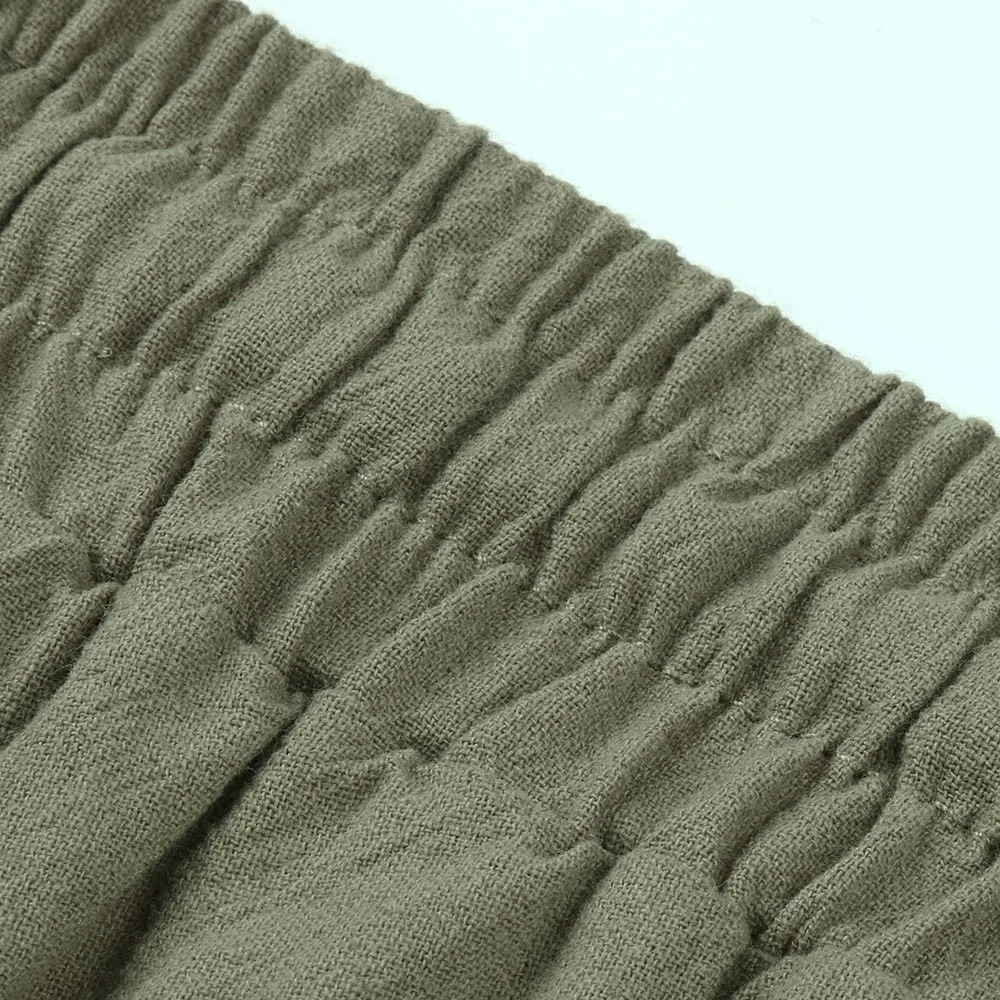 Шаровары мужские мешковатые льняные повседневные штаны Hakama с широкими штанинами