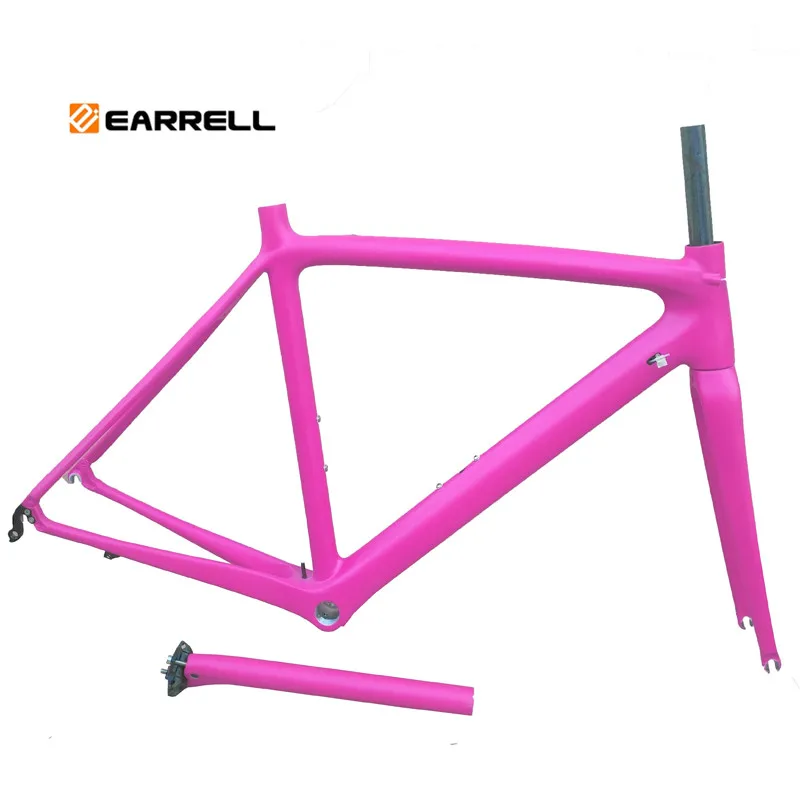 EARRELL полный карбоновые рамы для дорожного велосипеда гоночный руль углеродный