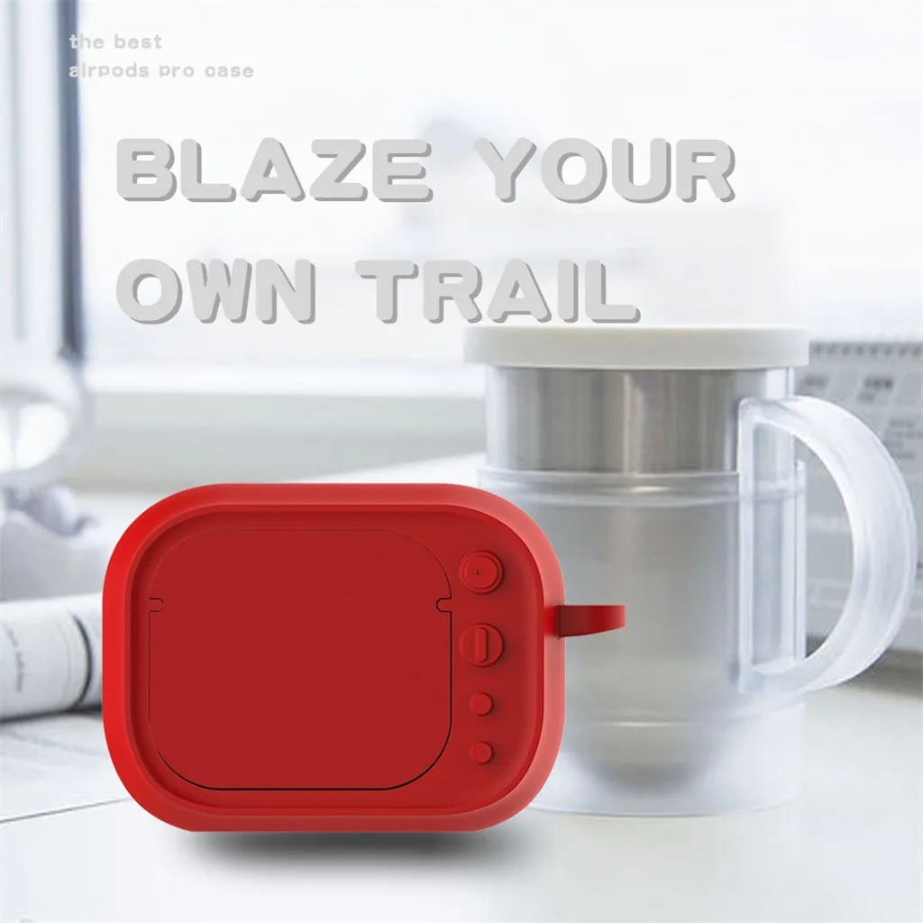 Силиконовый защитный чехол для наушников Airpods Pro с ремешком 2019|Аксессуары