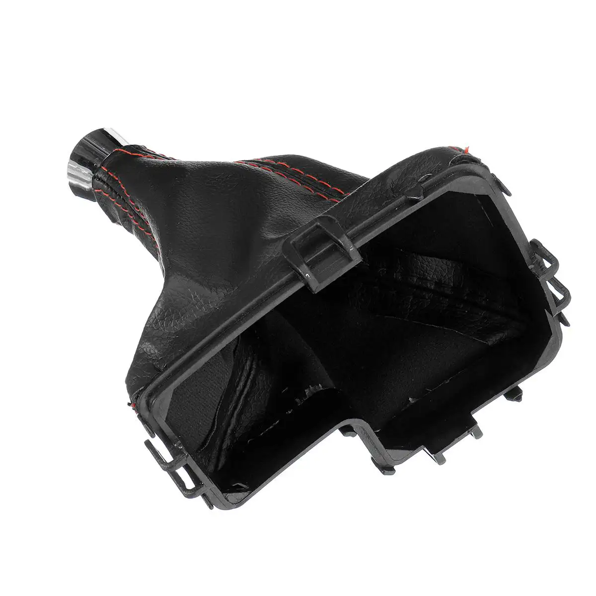 Leather Car Automatic Transmission Gear Shift Knob Shifter Stick Lever Gear Gaiter Boot Cover For Ford/Mondeo Mk4 S-MAX/Galaxy