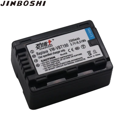 1X Battery 4X VW-VBT190 VW VBT190 Батарея для цифрового фотоаппарата Panasonic HC-V270, HC-V380, HC-V510, HC-V520, HC-V550, HC-V700, HC-V110, HC-V130, HC-V160 - Цвет: 1X Battery