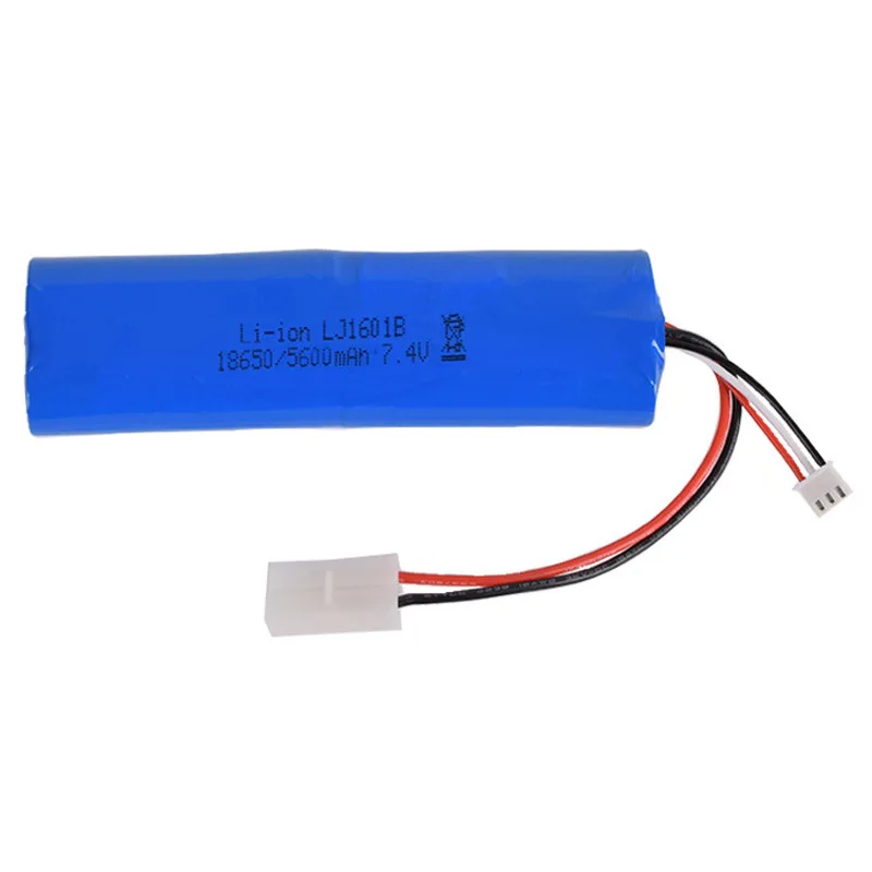 1 pcs7.4v 5600 мА/ч, 18650 литий-ионный аккумулятор Батарея Хэн длинные 3818 3889 3809 RC игрушки L6.2-2P обновления большой емкости Батарея