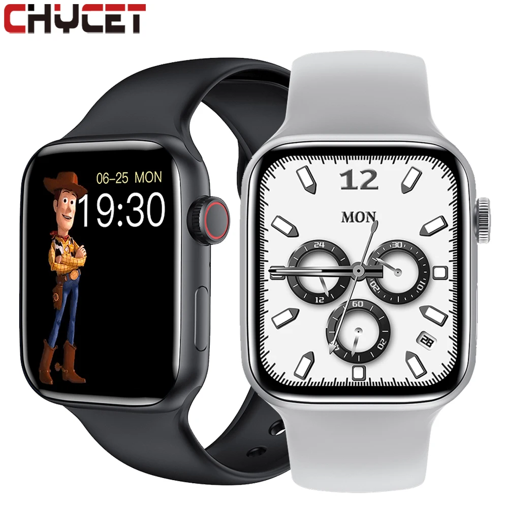 CHYCET оригинальные IWO HW22Plus Смарт часы 2021 44 мм серия 6 Bluetooth Вызов фитнес трекер для