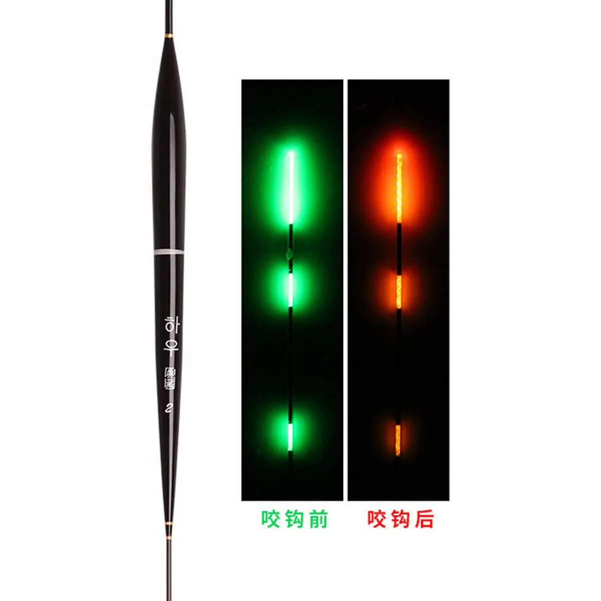 Newest Night Luminous Smart Fishing Float Glowing LED Fishing Bobber Fishing Float Gift for gathering guests - Цвет: 2