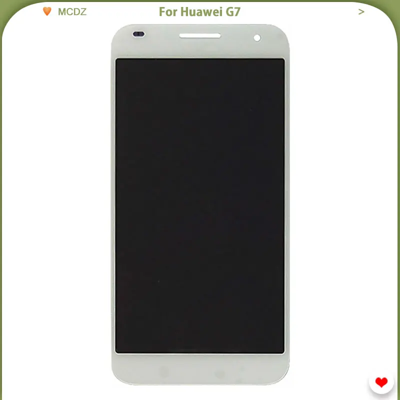 Новый Для huawei G7 L01 L03 ЖК дисплей сенсорный сенсор дигитайзер экран в сборе|Экраны
