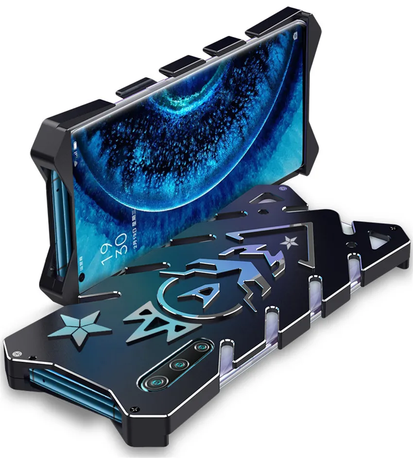 

For Oppo Find X2 Pro Zimon Luxury New Thor Heavy Duty Armor Metal Aluminum Phone Case For Oppo Find X2/x2 Pro Case